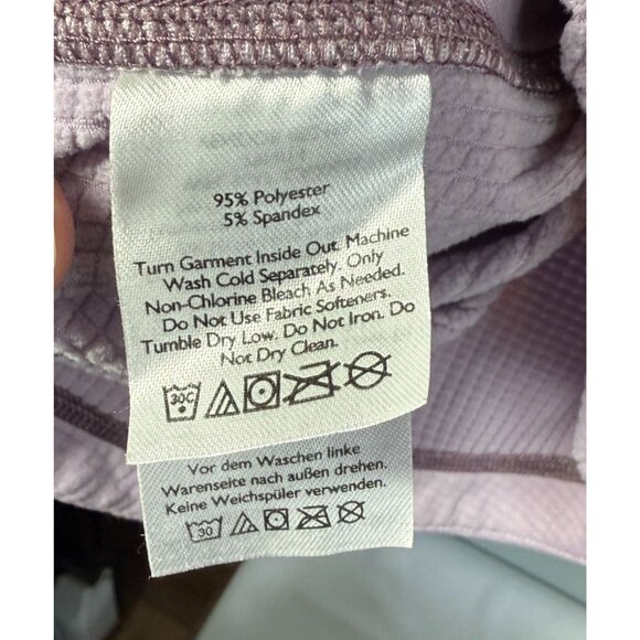 Eddie Bauer Purple 1/4 Zip Athletic Pullover Womens Medium Running Walking Gym - Picture 10 of 11